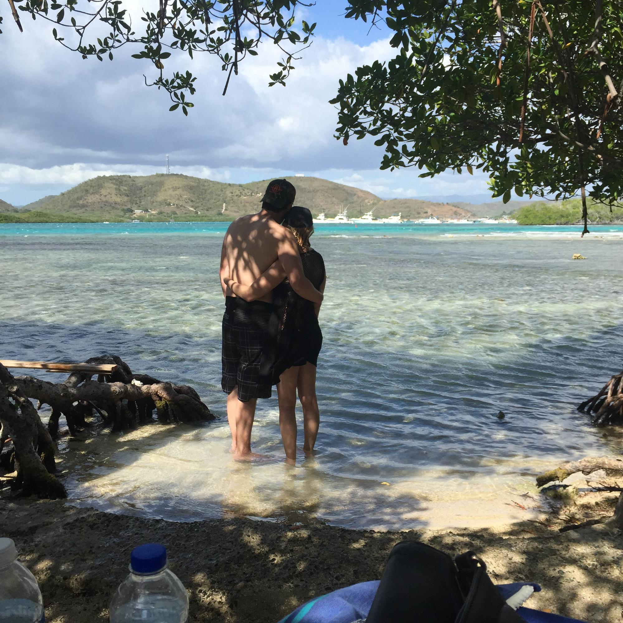 Our first trip together. Spencer got to experience my family and our house in Puerto Rico.