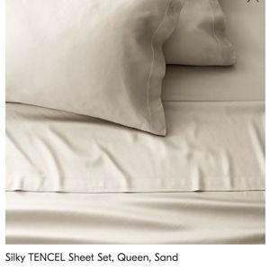 Silky TENCEL Sheet Set, Queen, Sand