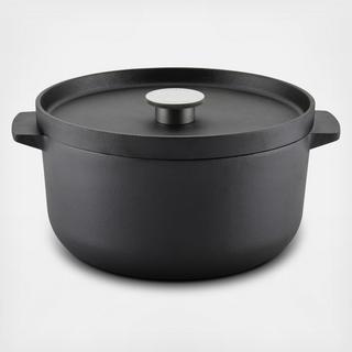 Seasoned Cast Iron Induction Dutch Oven