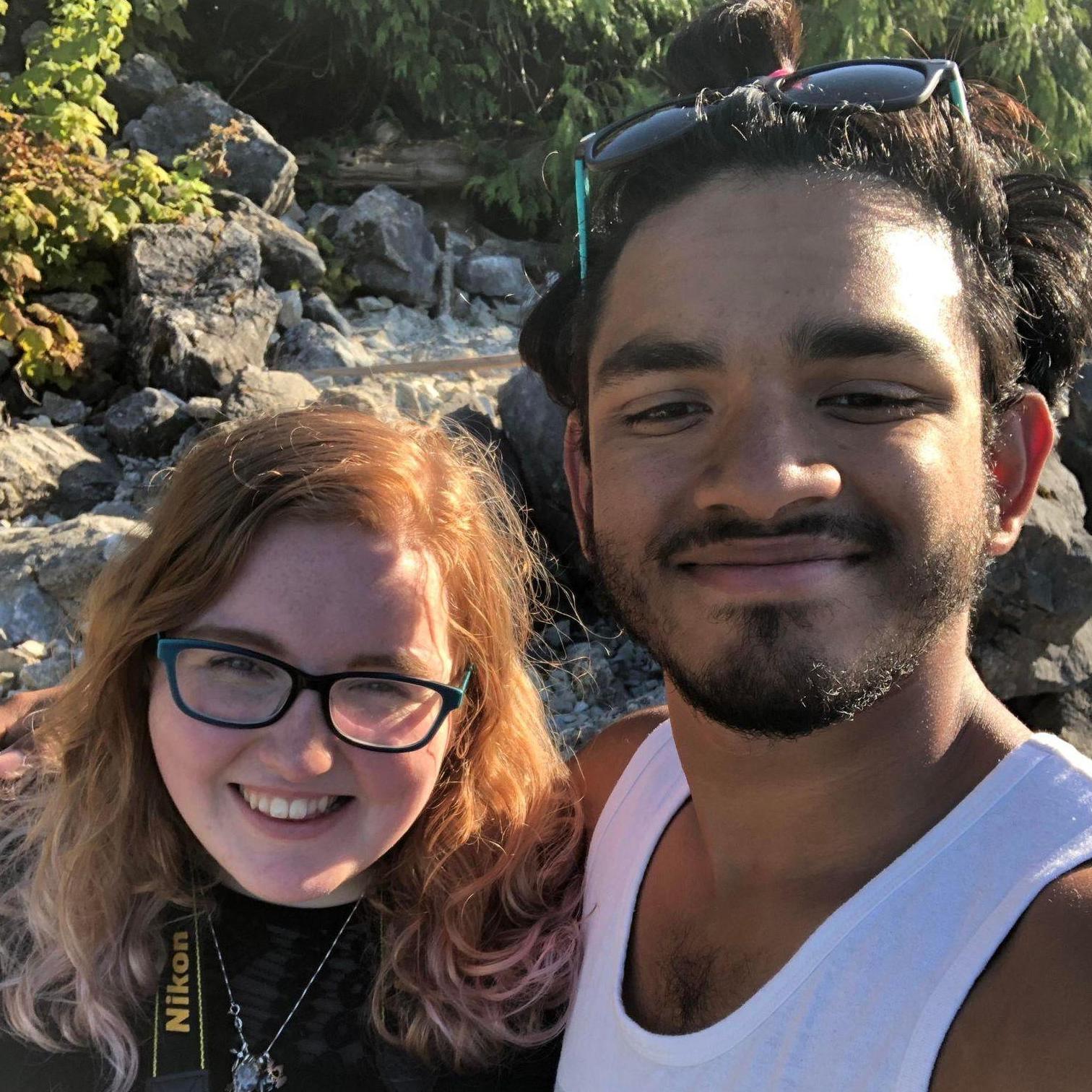 After the summer ended we decided to stay at camp until Christmas then travel to Scotland to meet my family.