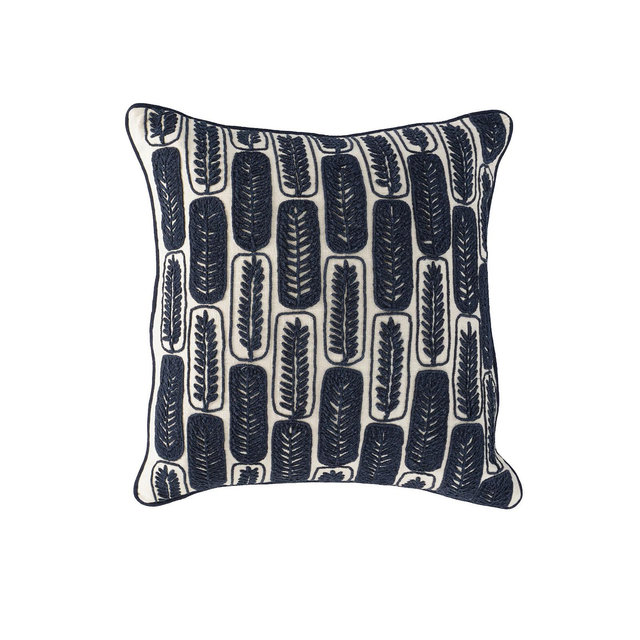 Rizzy Home Lillian Cotton Decorative Pillow, 20" x 20"