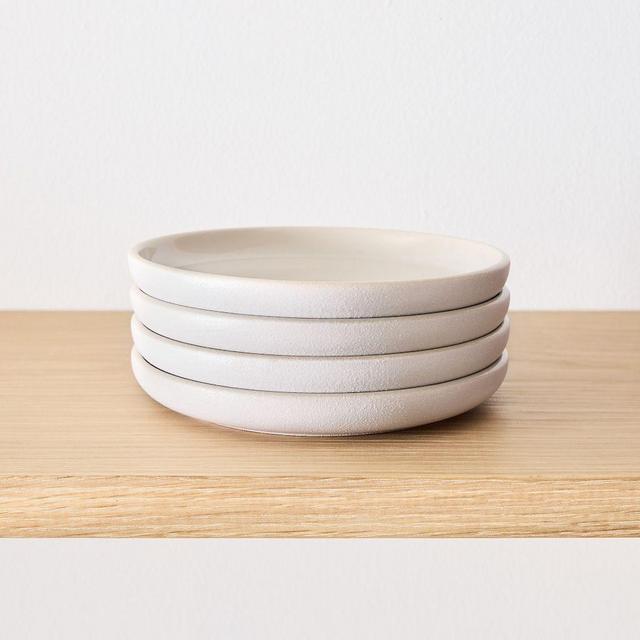 Aaron Probyn Kaloh Dinnerware, Appetizer Plate, White, Set of 4