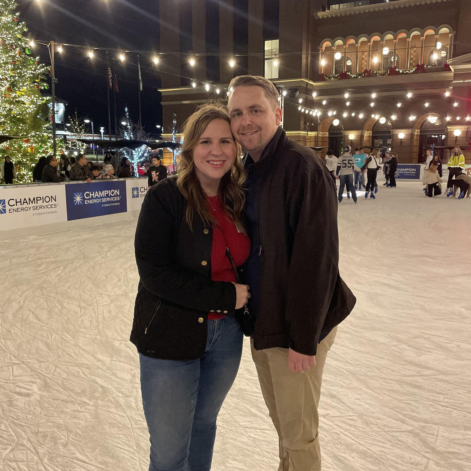 Christmas 2023, one of our first dates