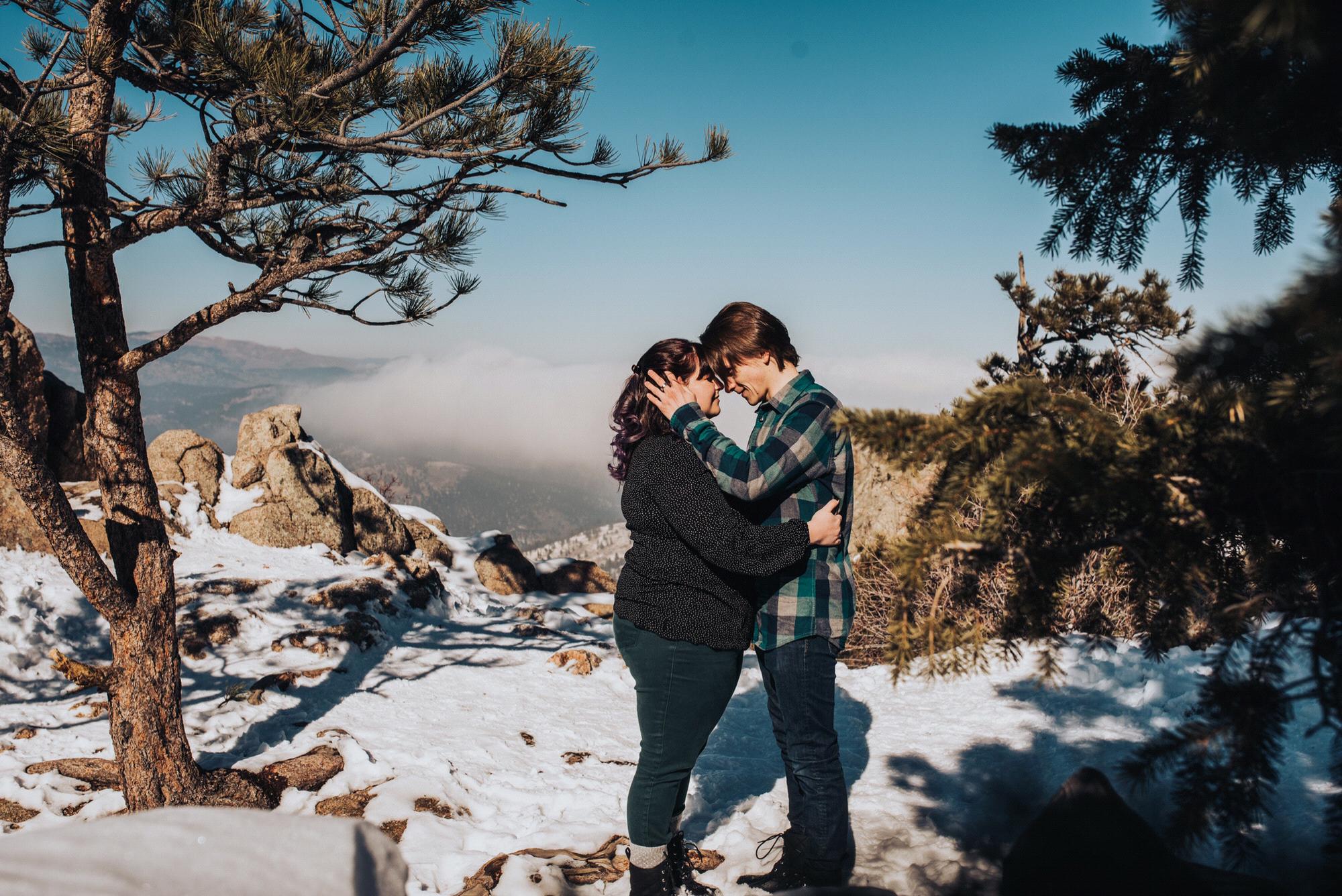 Flagstaff Mountain in Boulder CO