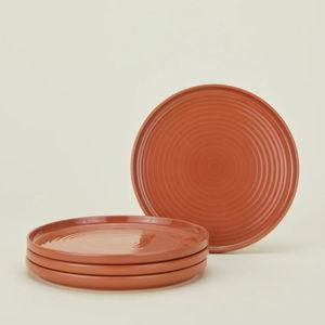 Essential Dinner Plate, Set of 4 - Terracotta