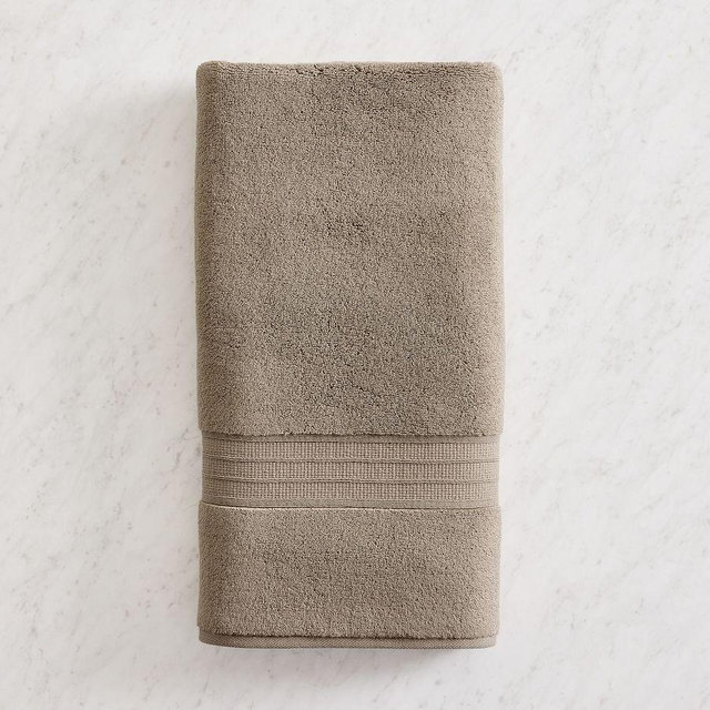 Hydrocotton Quick-Dry Bath Towel, Mocha Mousse