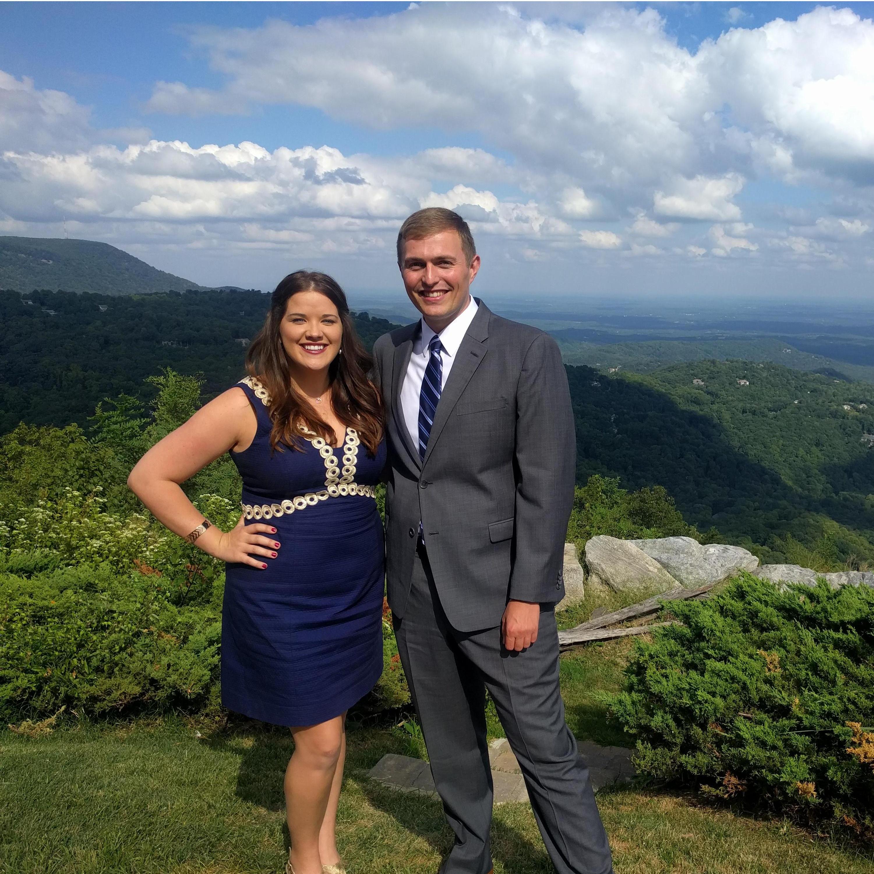 The first wedding we attended together!