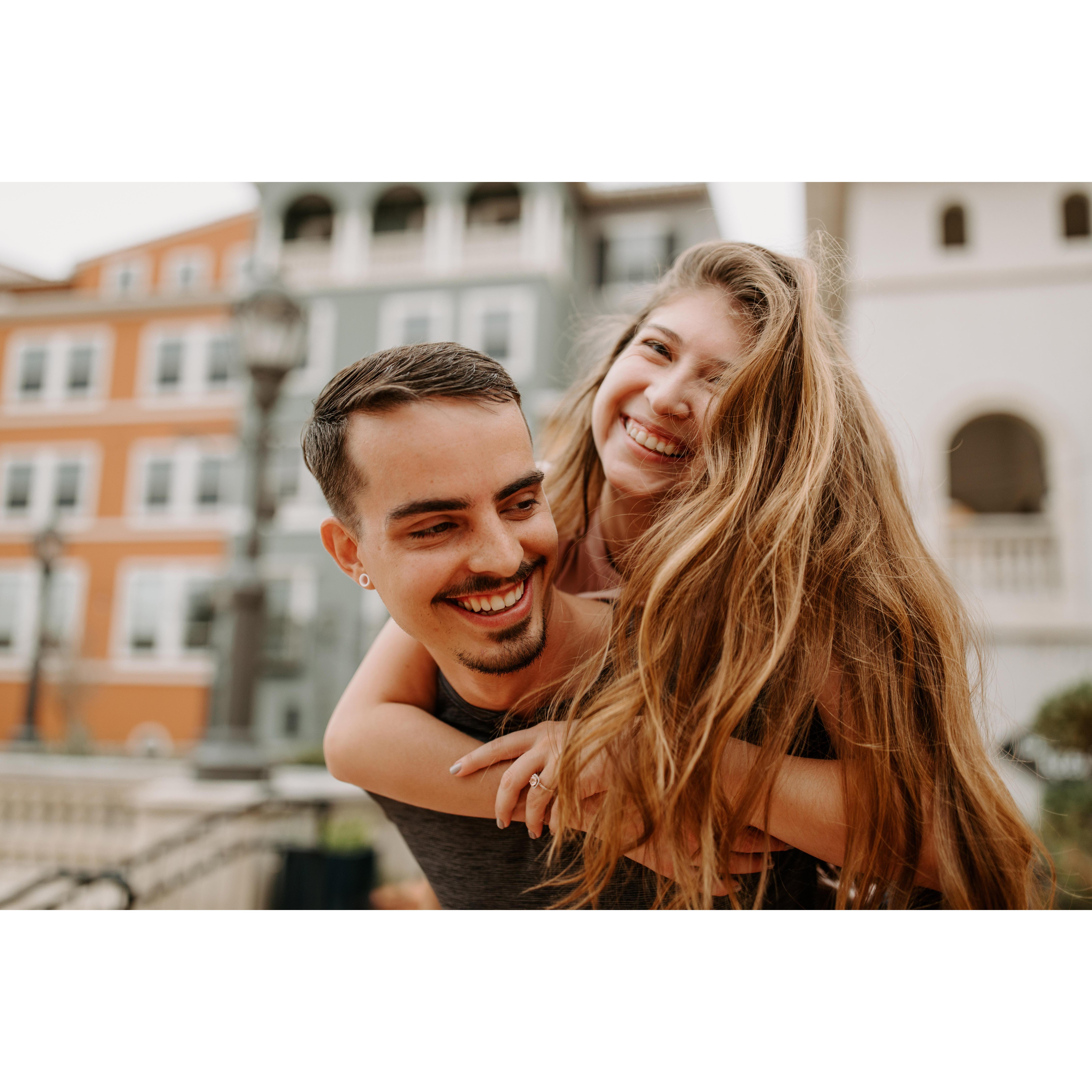 One of our favorite engagement photos!