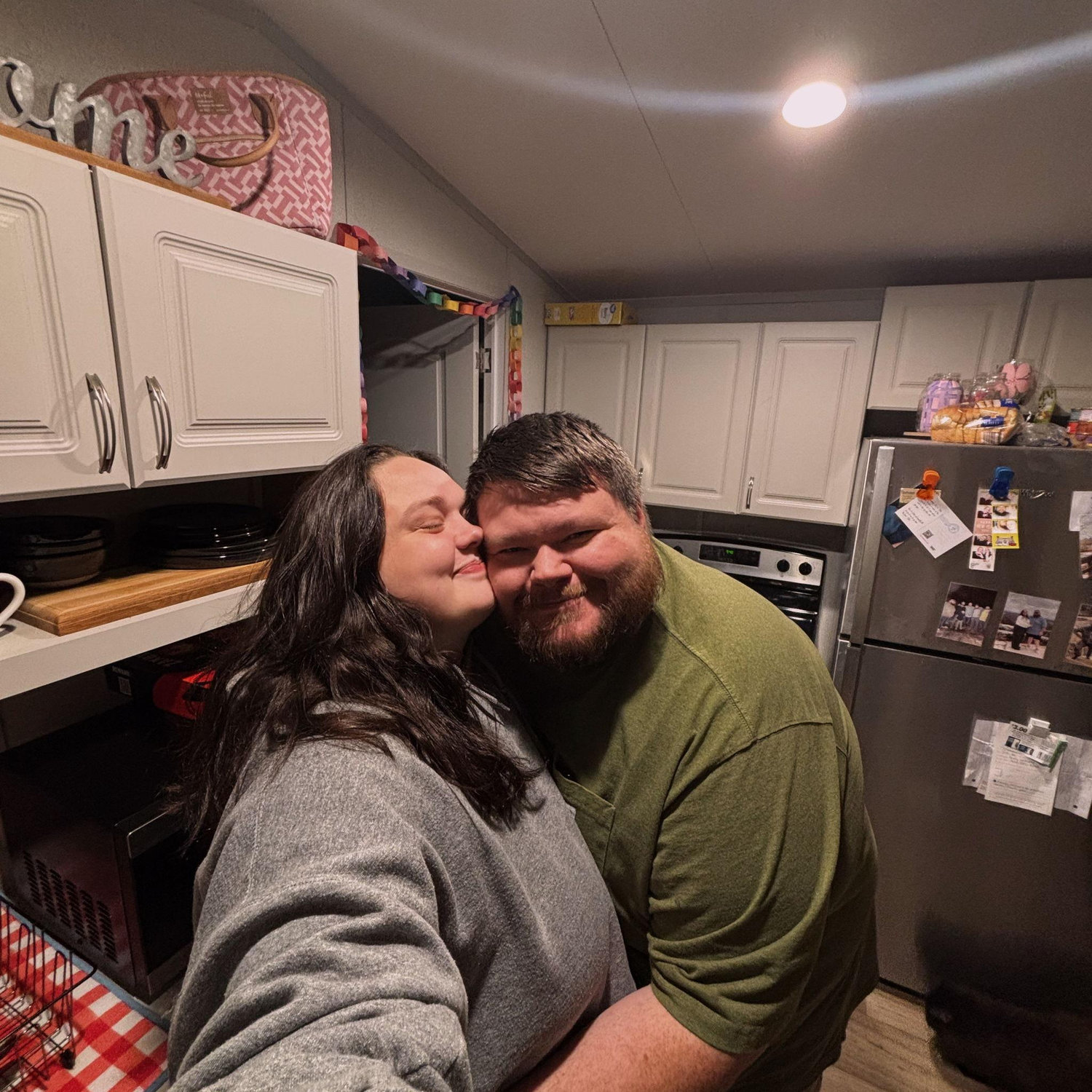 Us in our home <3