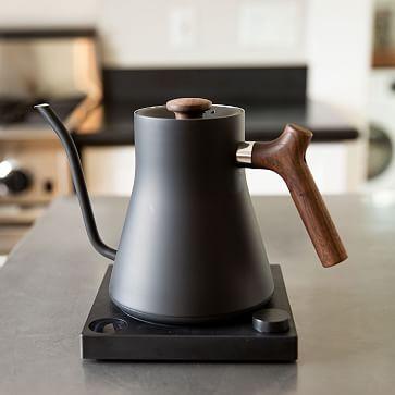 Stagg Electric Kettle - Matte Black w/ Walnut Handle