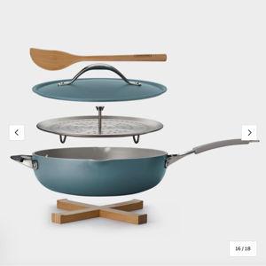 All in One Plus Pan, 5 Quart Ceramic Non Stick