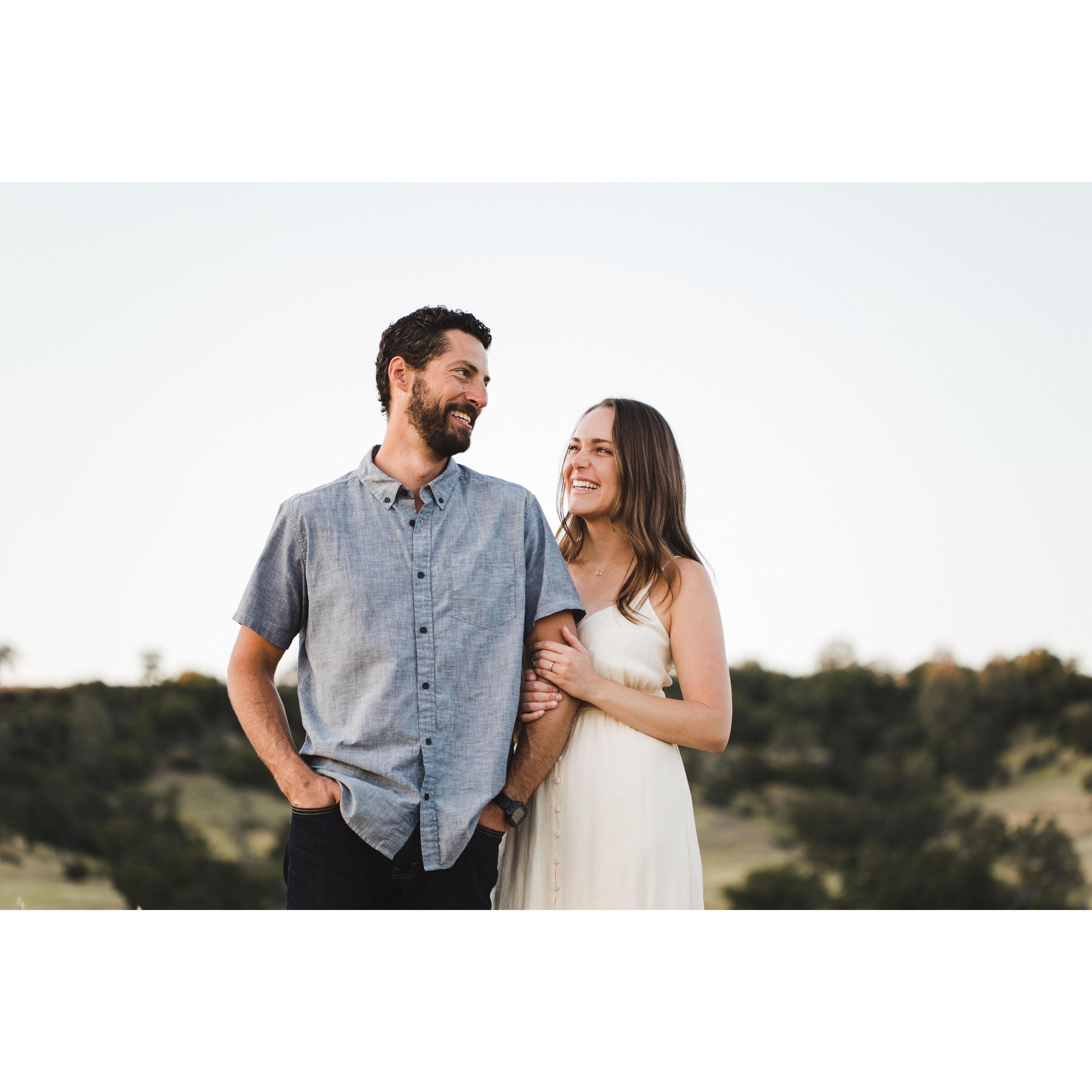One of our favorite engagement photos in Bidwell Park.