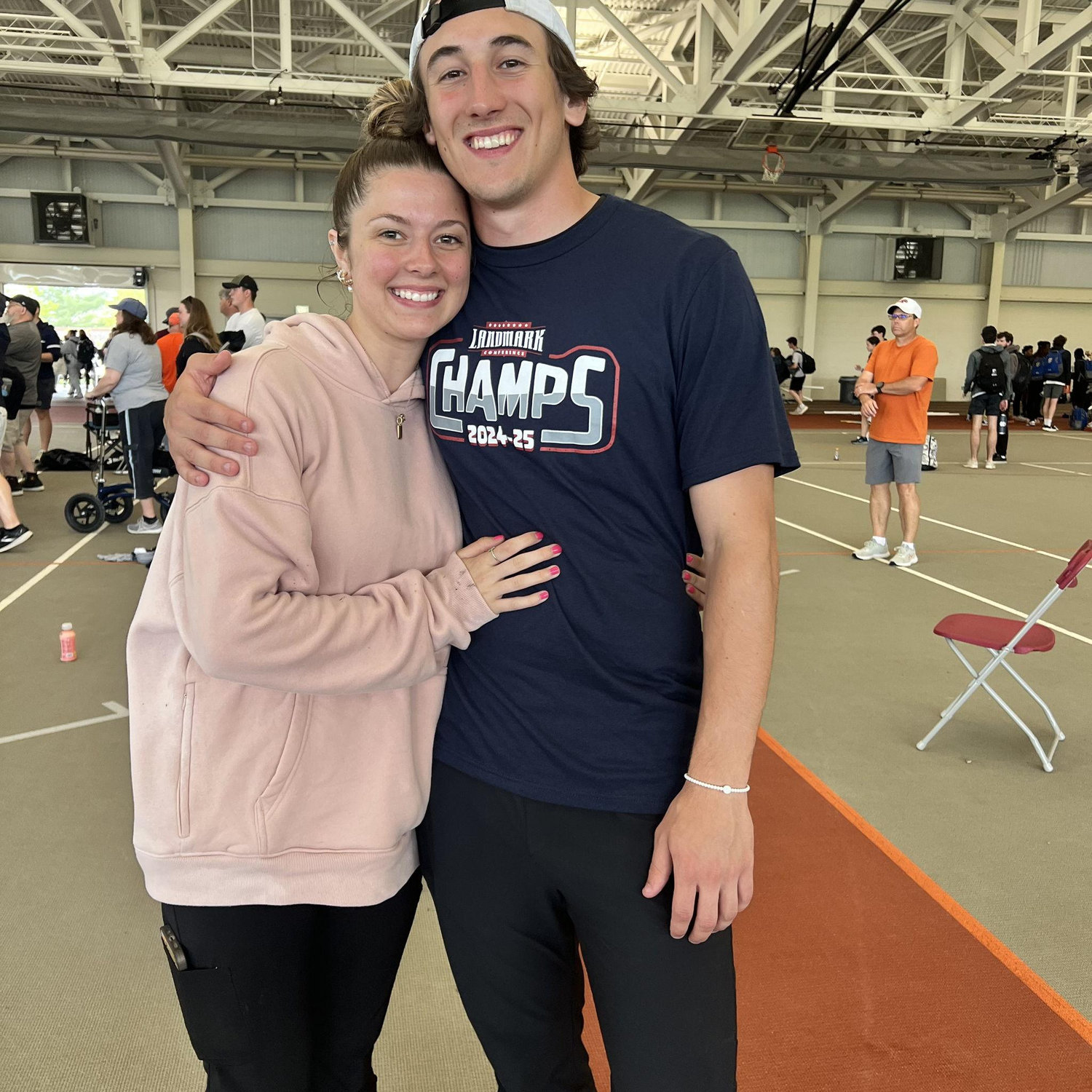 Susquehanna home track meet indoor jr year