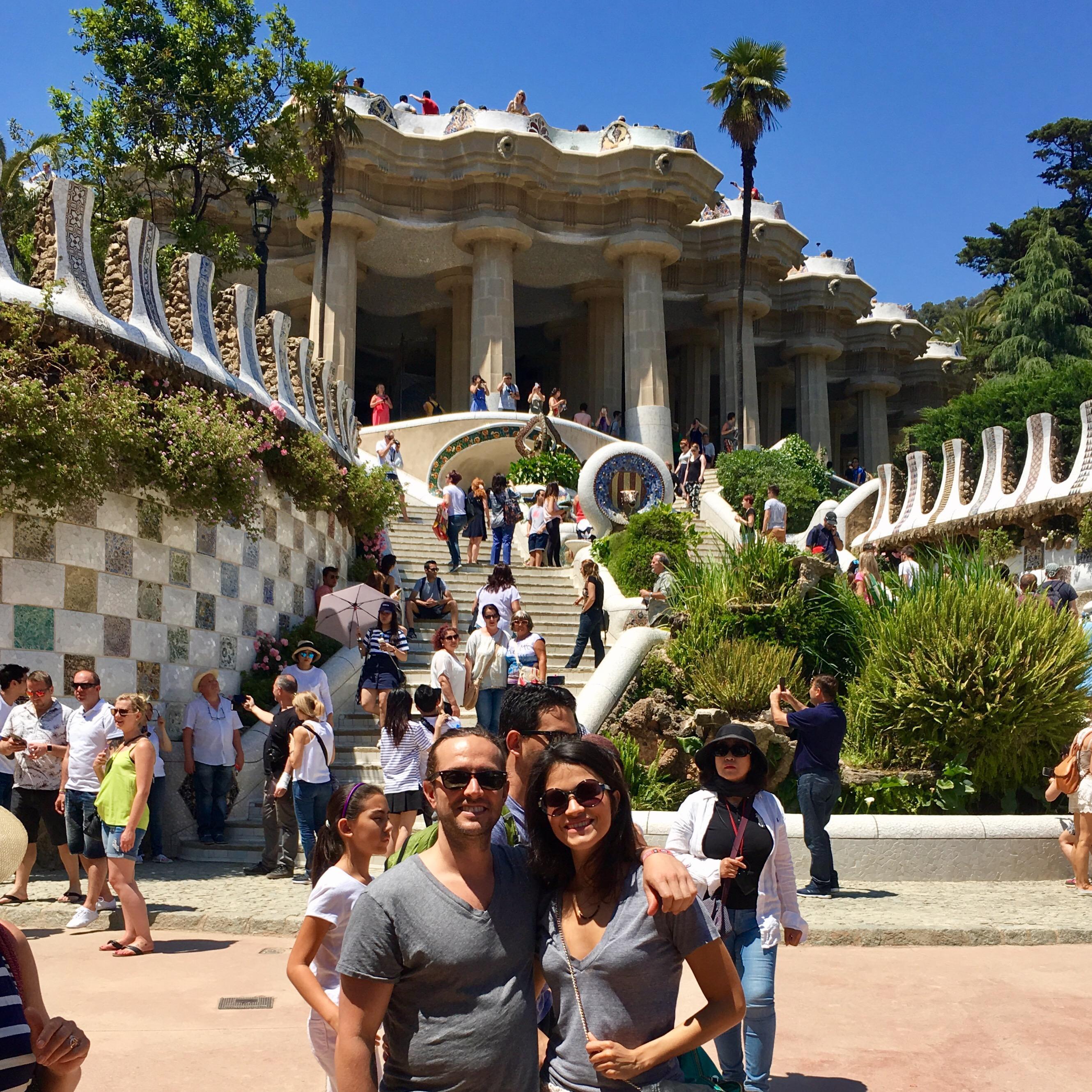 Park Güell in Barcelona.