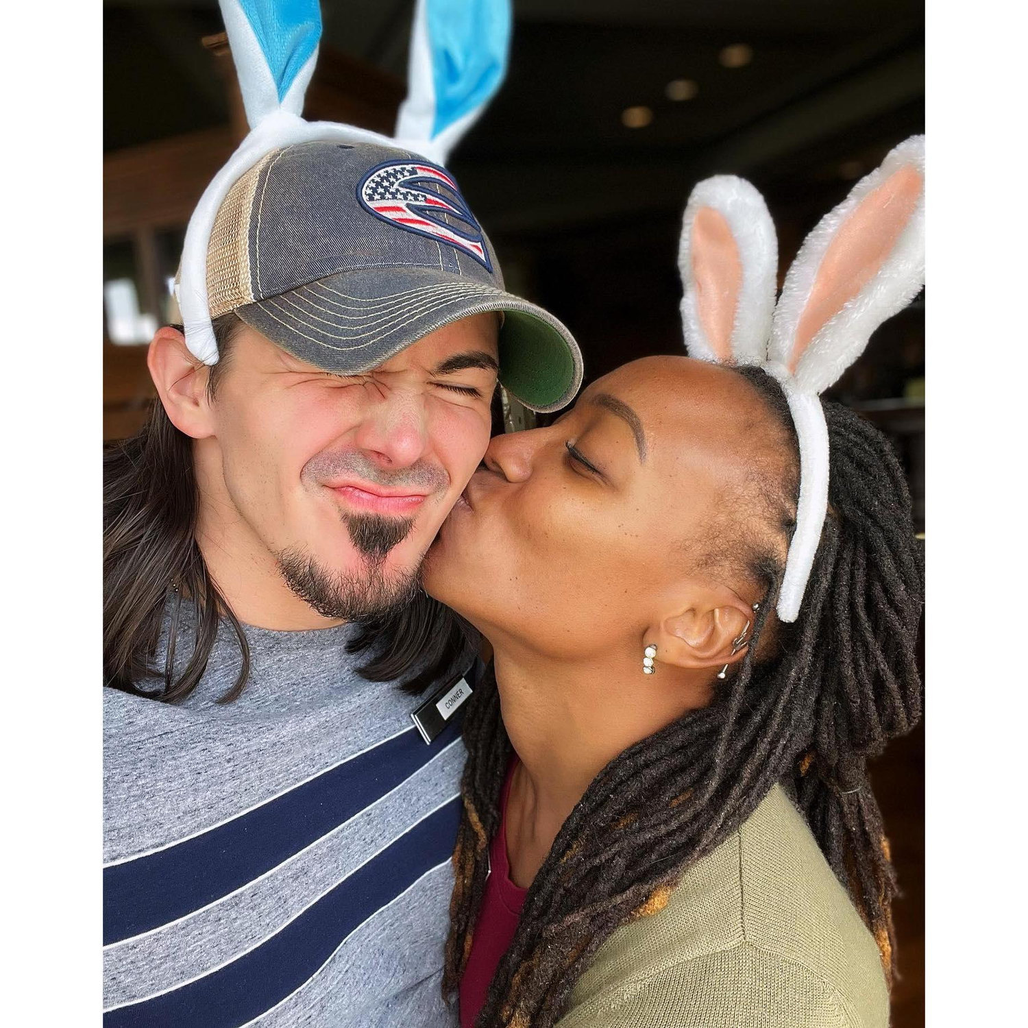 Easter bunnies.