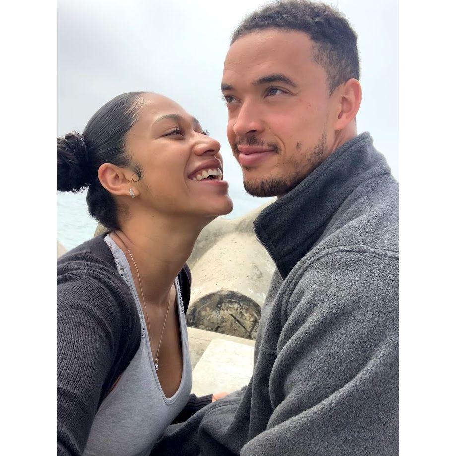 Our one year anniversary in Santa Cruz