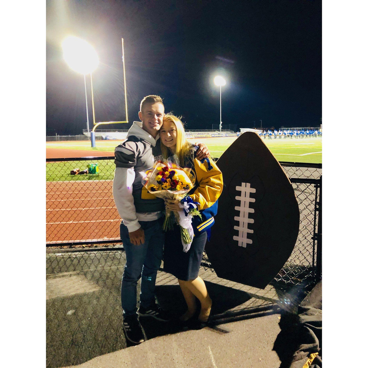 Hoco football game