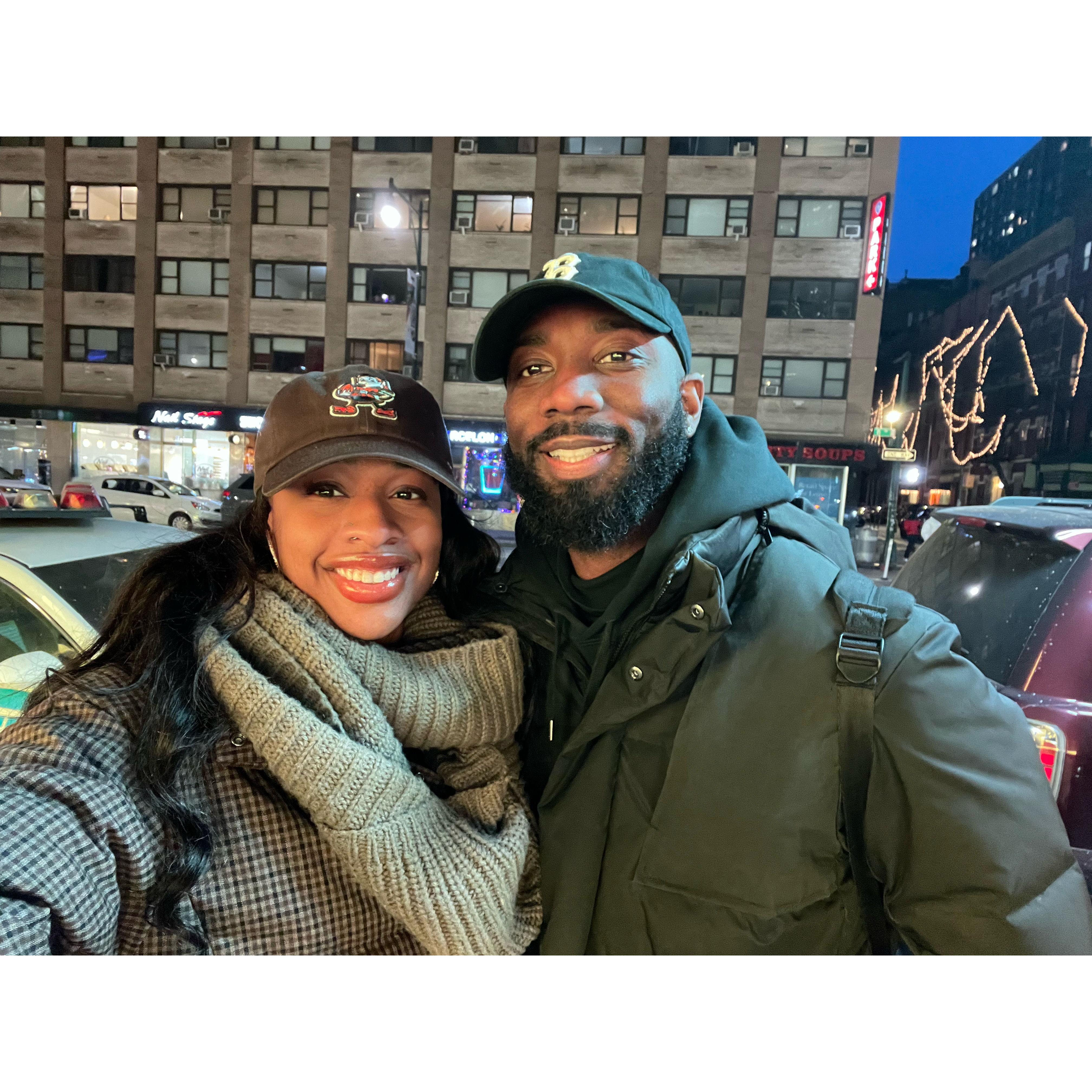 Our 1 year engagement anniversary!