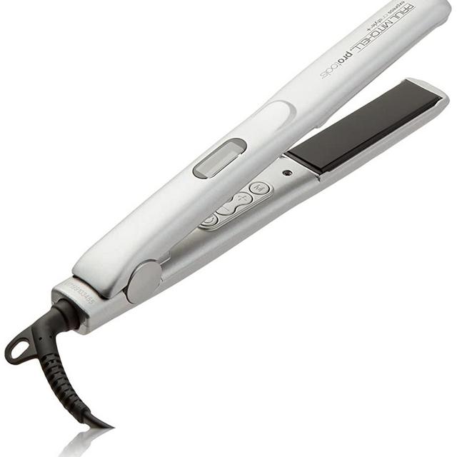 Paul Mitchell Pro Tools Express Ion Style+ 1" Ceramic Flat Iron, Adjustable Heat Settings, For Straightening + Curling