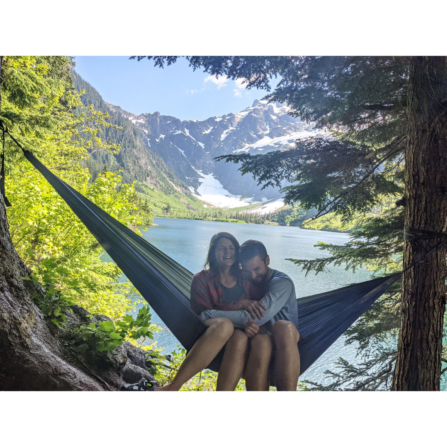 Our first backpacking trip! (In Washington)