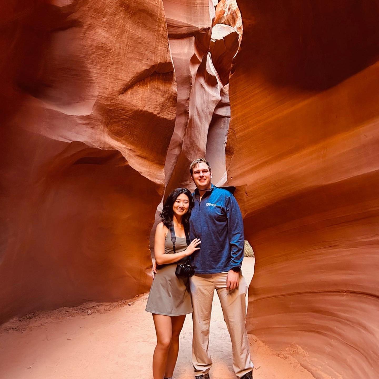 Cece and Griffen’s national parks trip, first stop: Antelope Canyon!