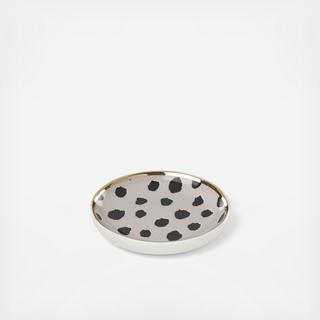 Boudoir Chic Flamingo Dot Ring Dish