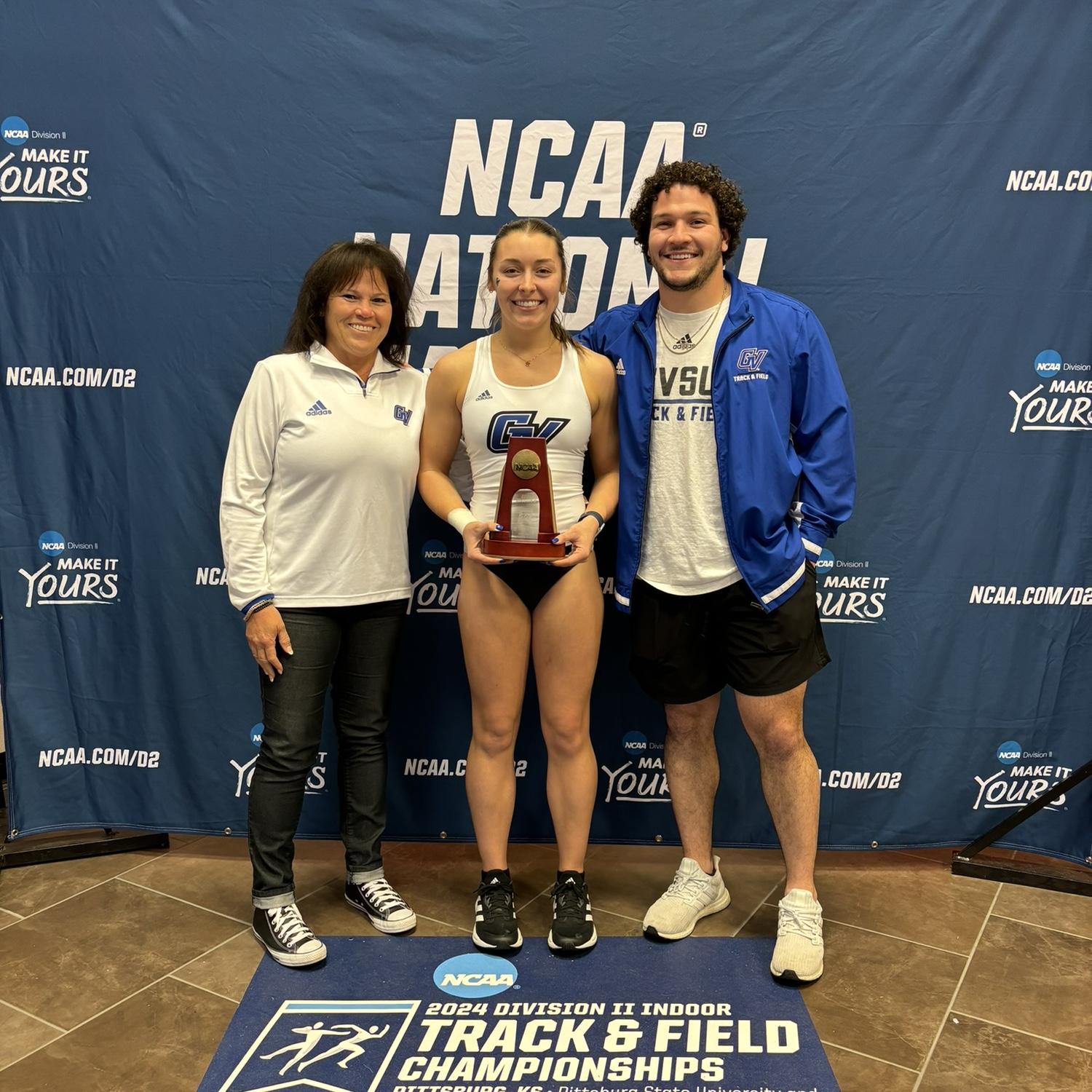 Taylor's first National meet senior year. The Urban's always showed so much support!