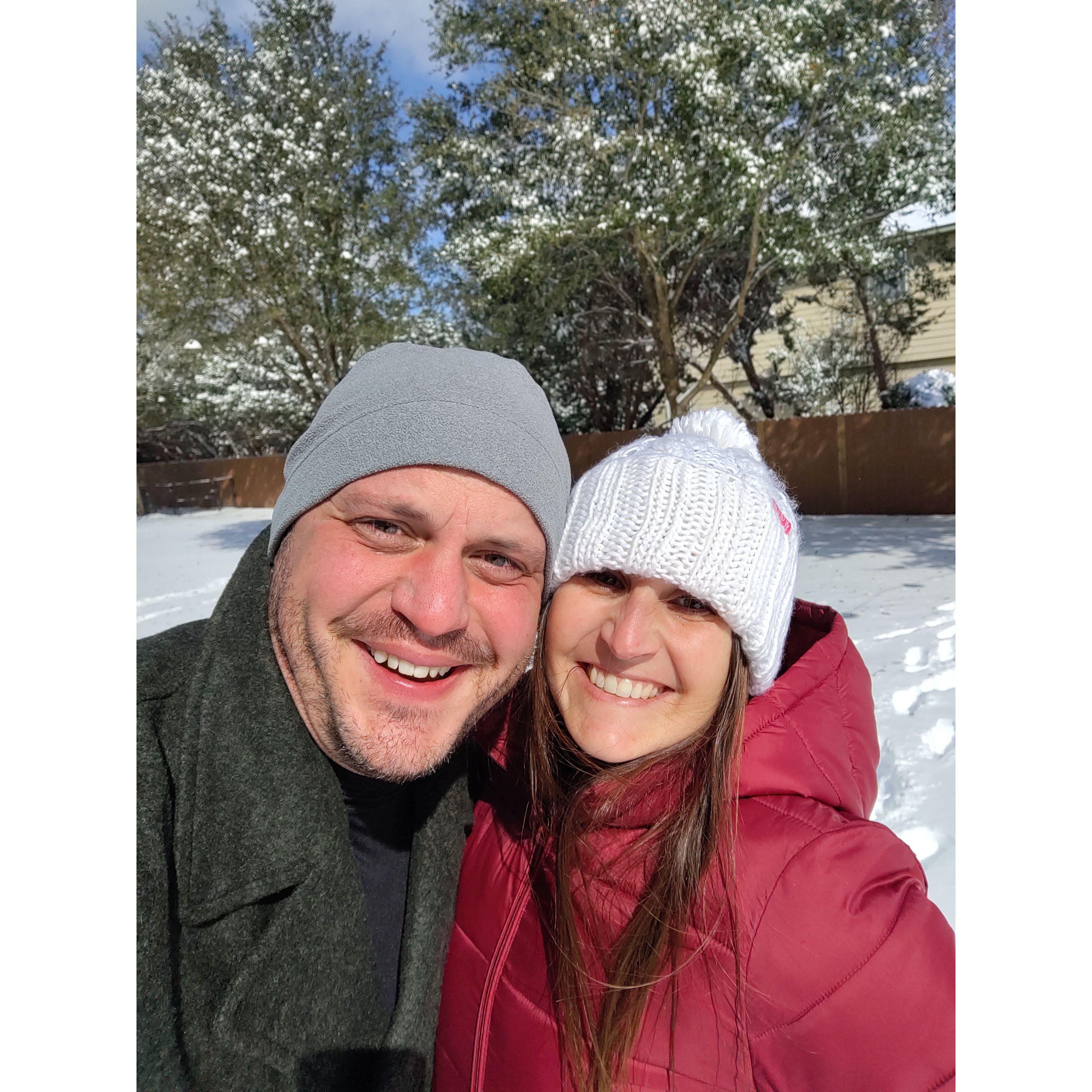 Snowpocalypse & Our 1st week long sleepover!!