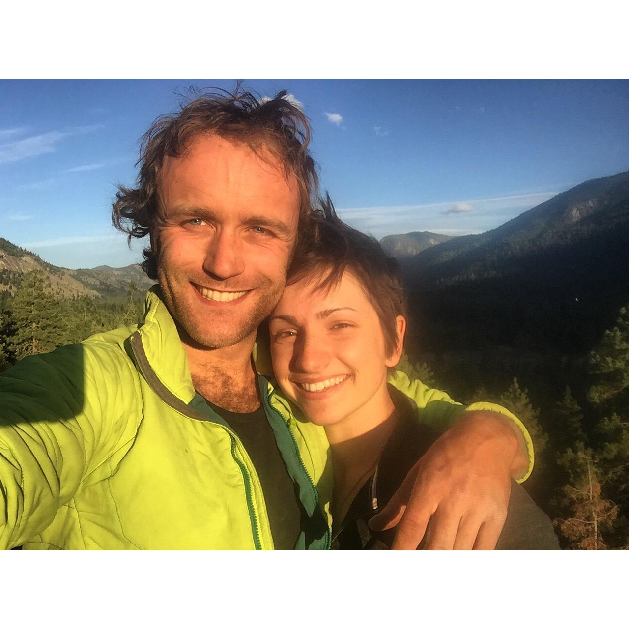 Climbing in Mazama, WA