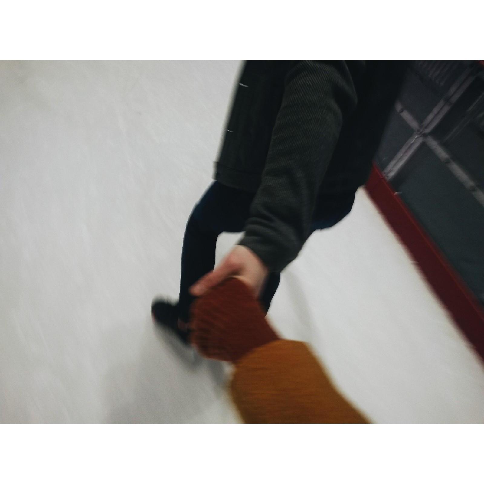 He surprises me constantly--including ice skating.