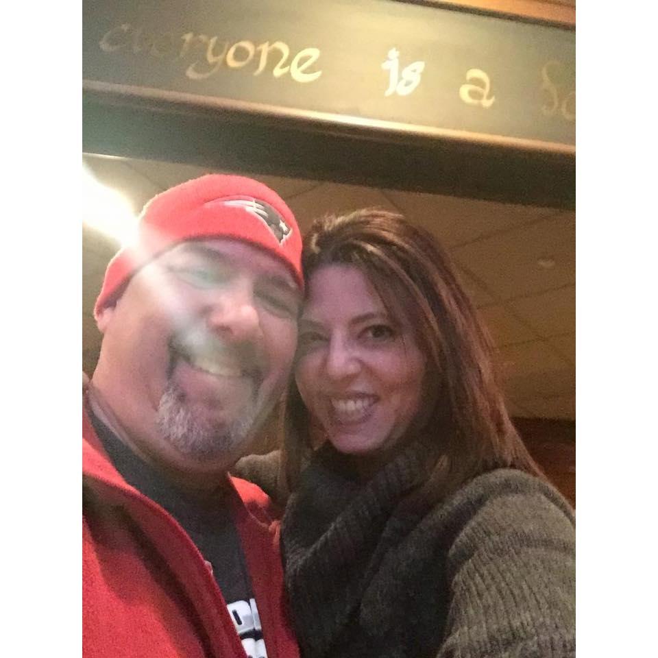 1.17.15 - My Grandfather's birthday, a day before the deflategate AFC championship game, but most importantly, the day we both knew our connection was worth pursuing.