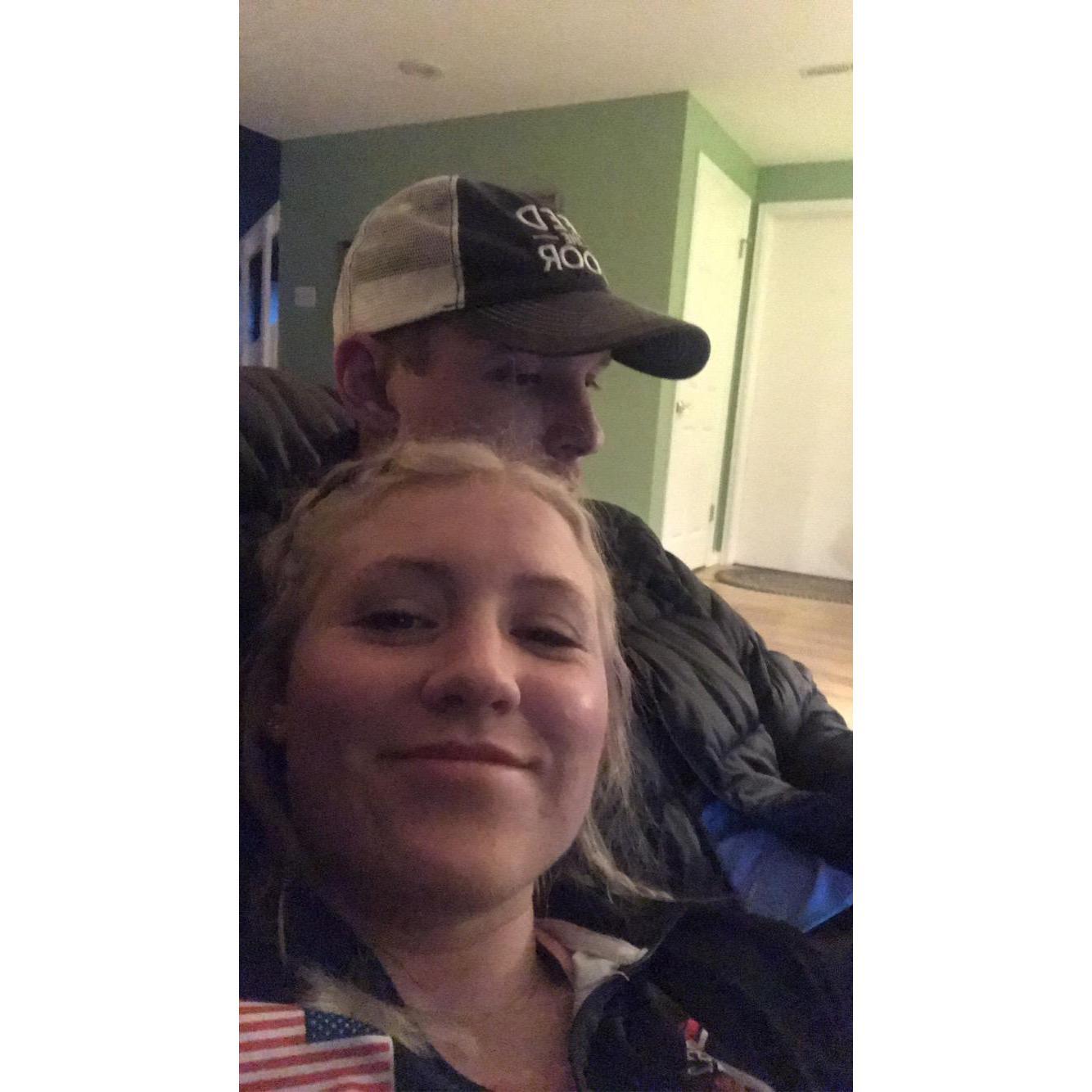 Chillin' after Devon ran the MCM in October 2019