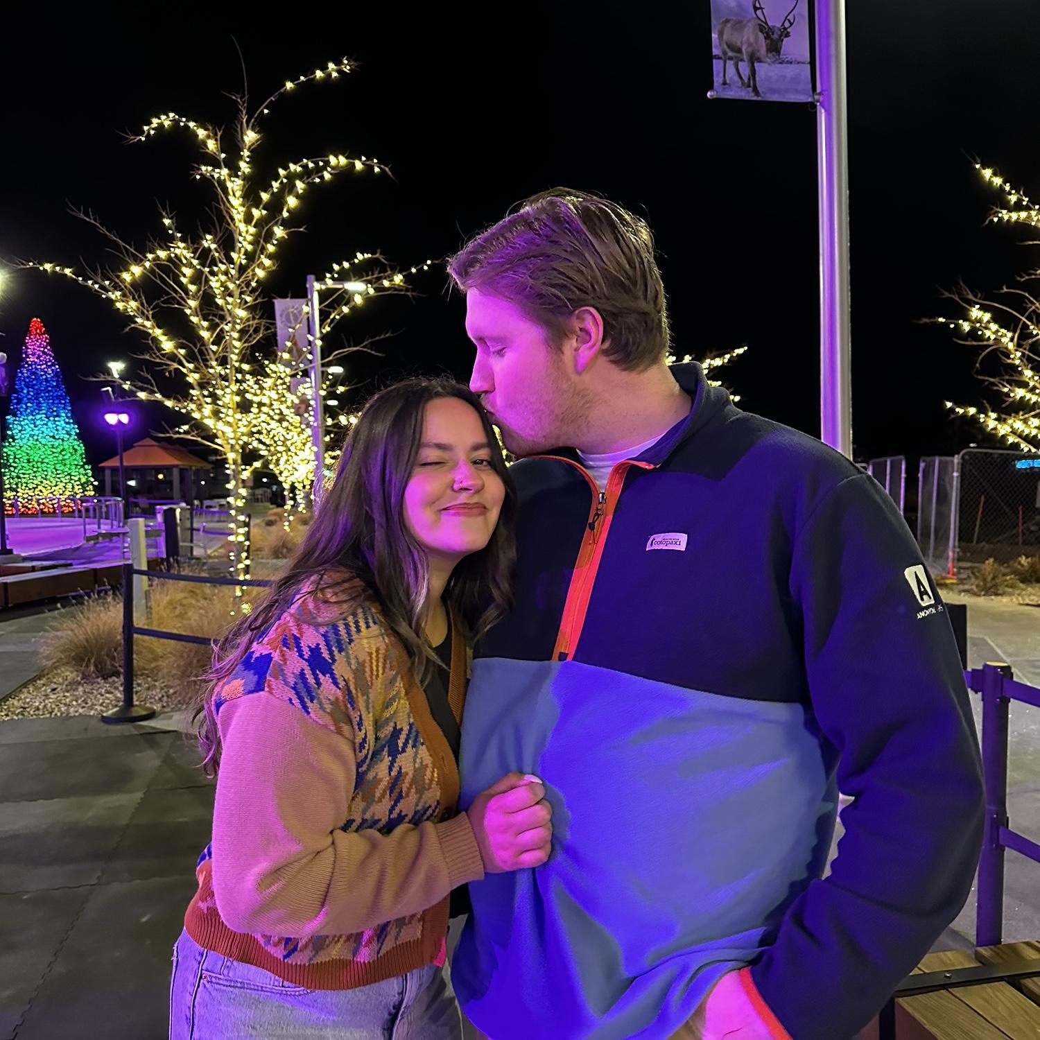 Christmas time ice skating!