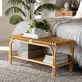 Himari Modern Bohemian Accent Bench