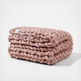 Rest Chunky Knit Weighted Blanket