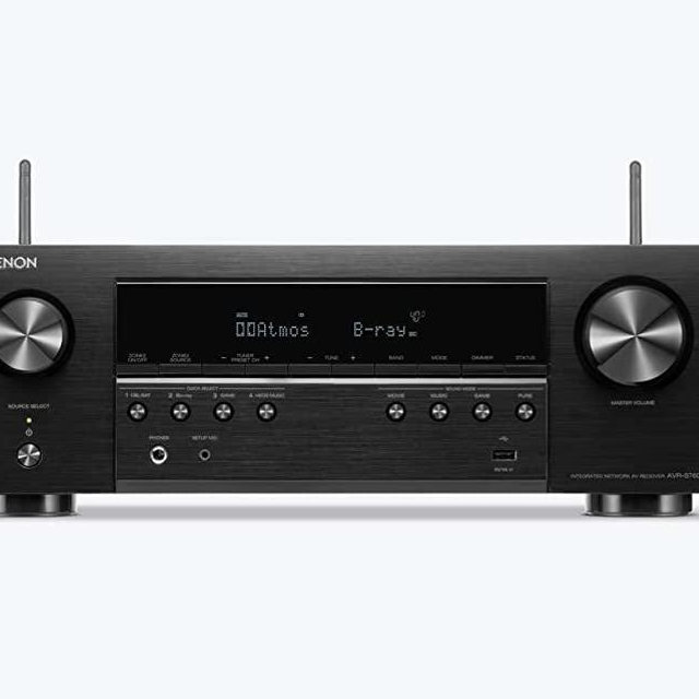 Denon AVR-S760H 7.2-Channel Home Theater AV Receiver 8K Video Ultra HD 4K/120 - (New 2021) (Renewed)