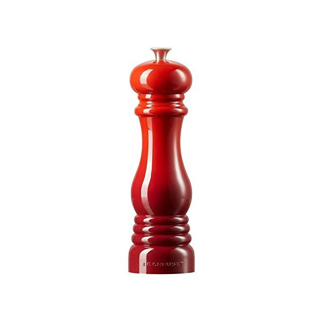 Le Creuset Pepper Mill, 8" x 2 1/2", Cerise
