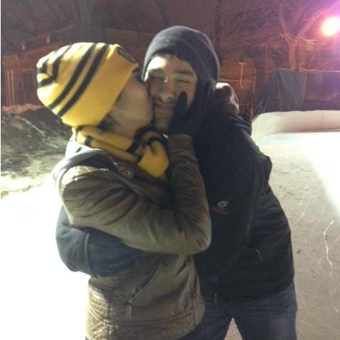 Our first official date as a couple