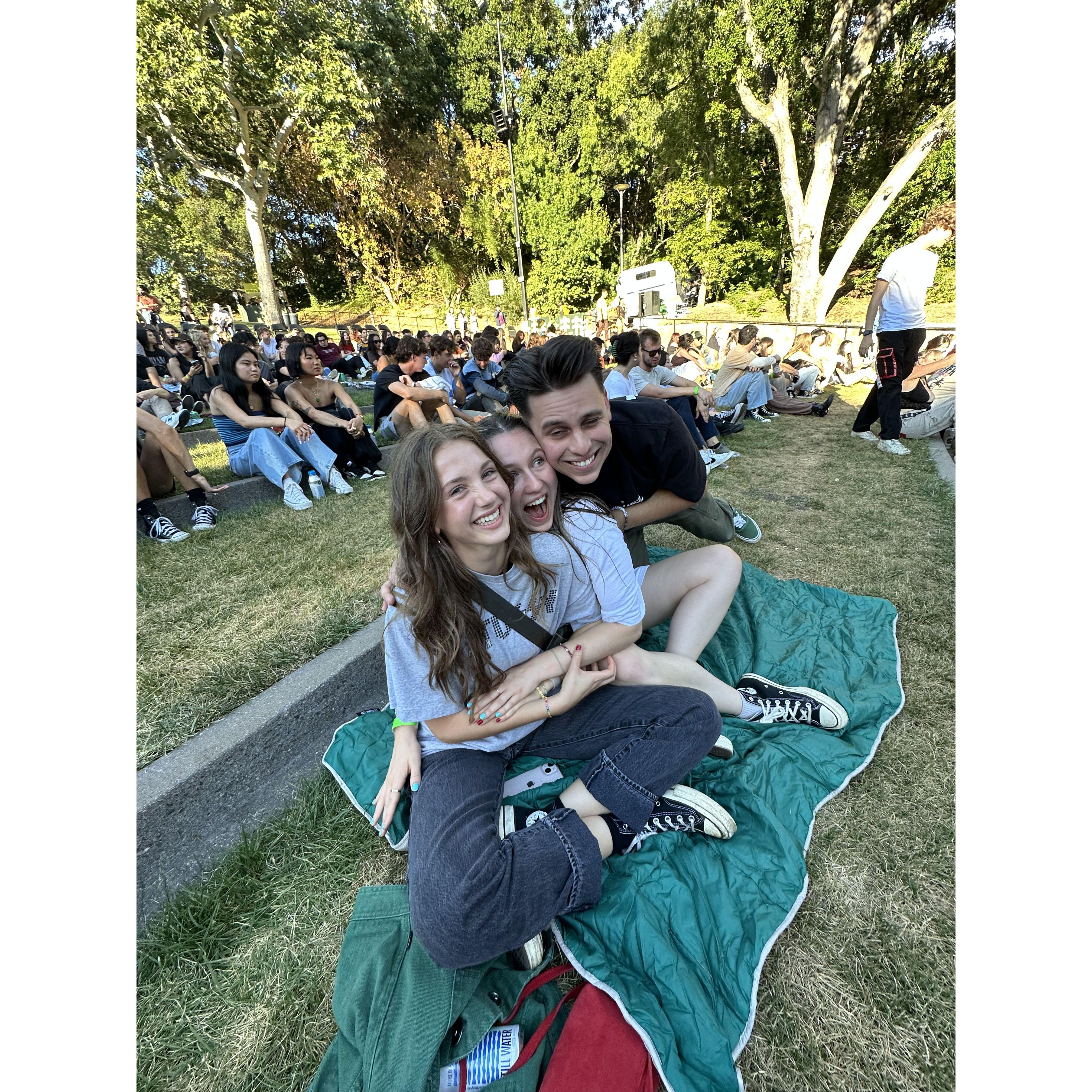 Dominic Fike Concert at Stanford in 2023 with Livvy!