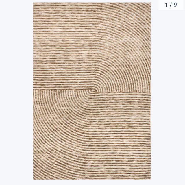 Beige Ellia Carved Transitional 5' x 8' Area Rug