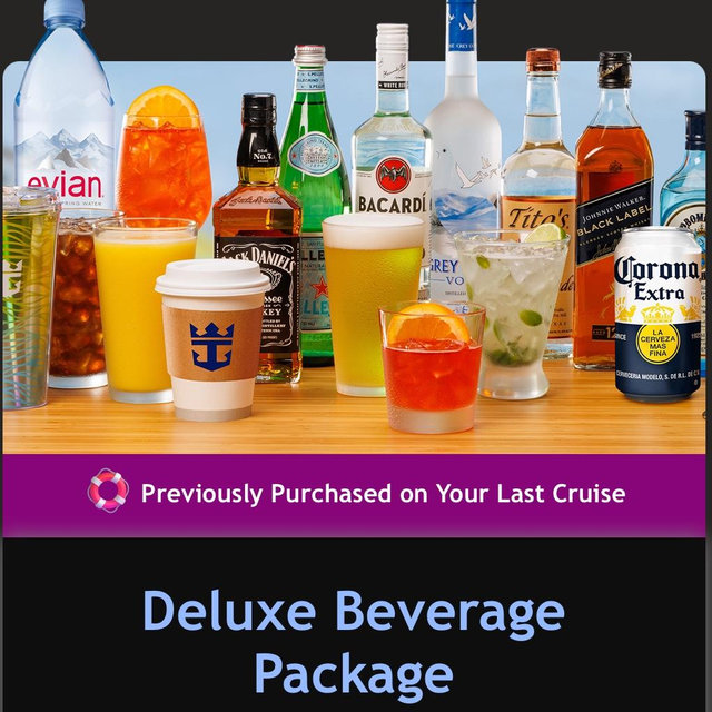 Drink package on our honeymoon cruise