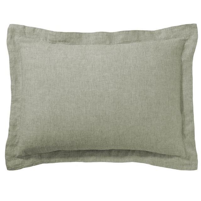 Loden Belgian Flax Linen Shams, Standard, Set of 2