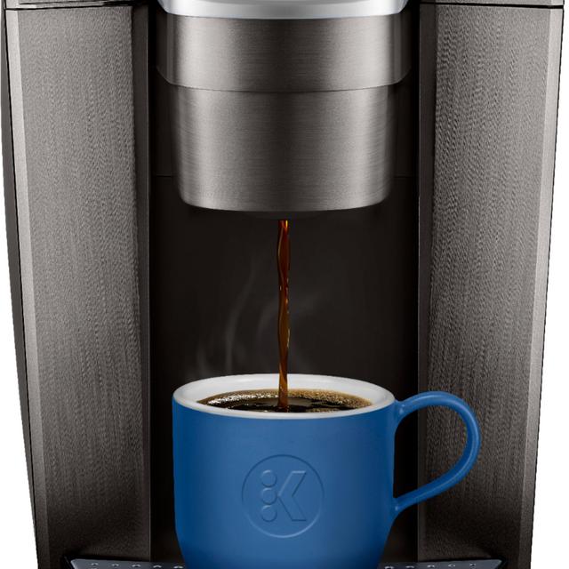 Keurig - K-Elite Single-Serve K-Cup Pod Coffee Maker - Brushed Slate