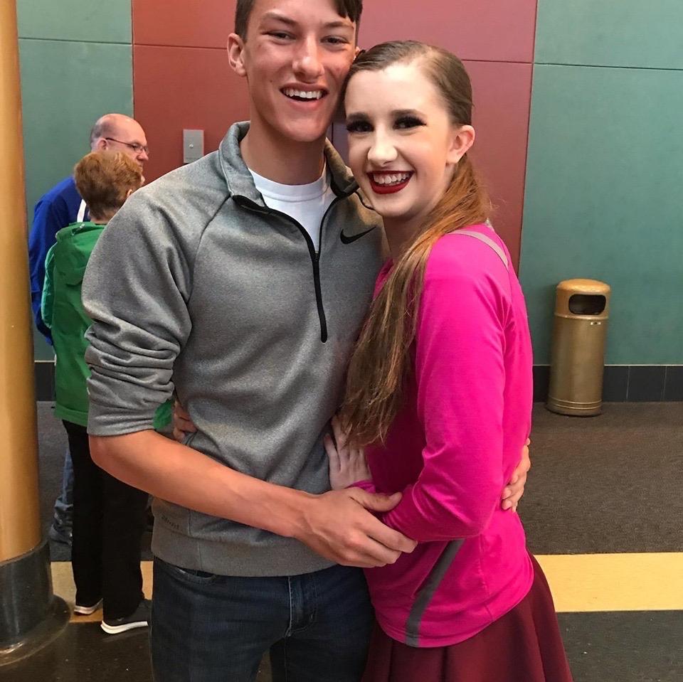 Kaitlin’s recital finishing her Junior year