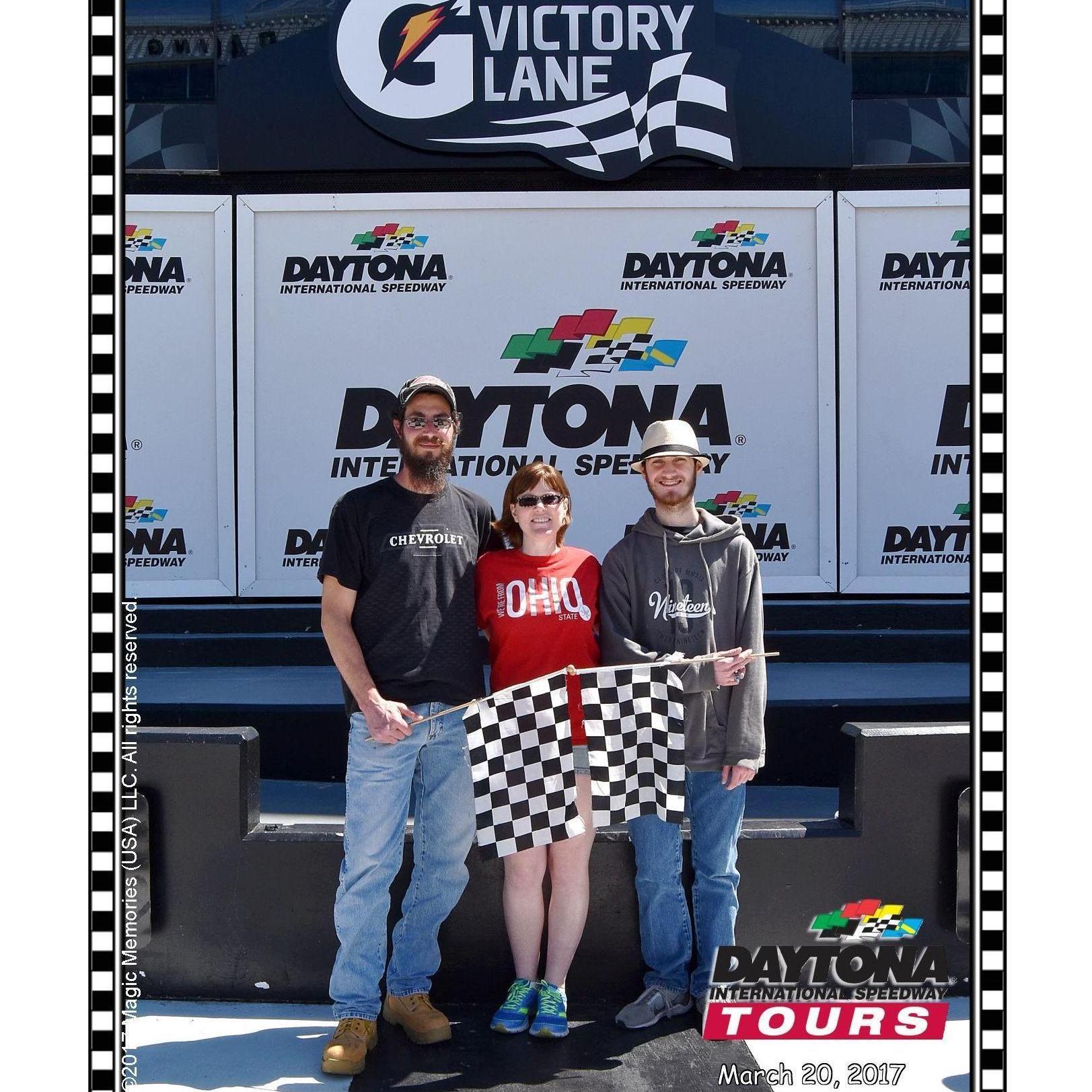 Victory Lane Daytona Speedway 2017