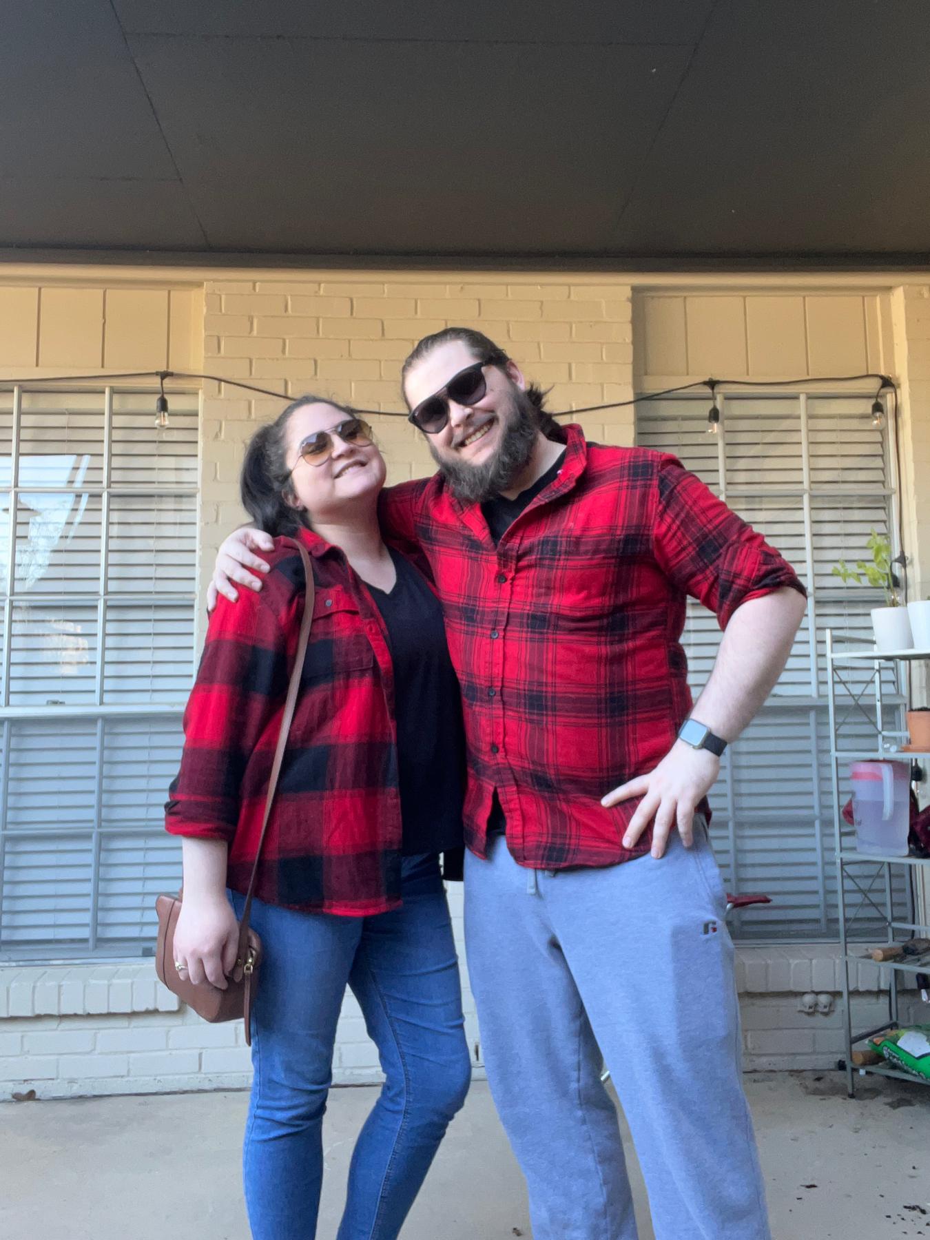 From this moment on, Brad decided he could never NOT match me again đ