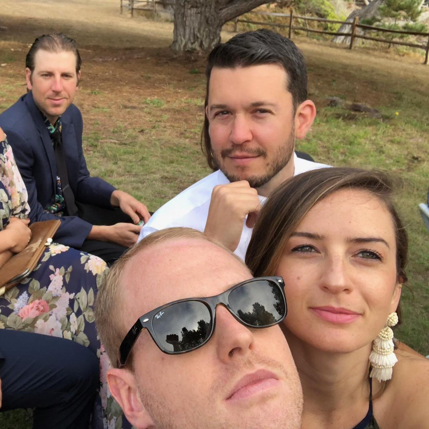 Sarah & Hudson's wedding. Great shot of Abe