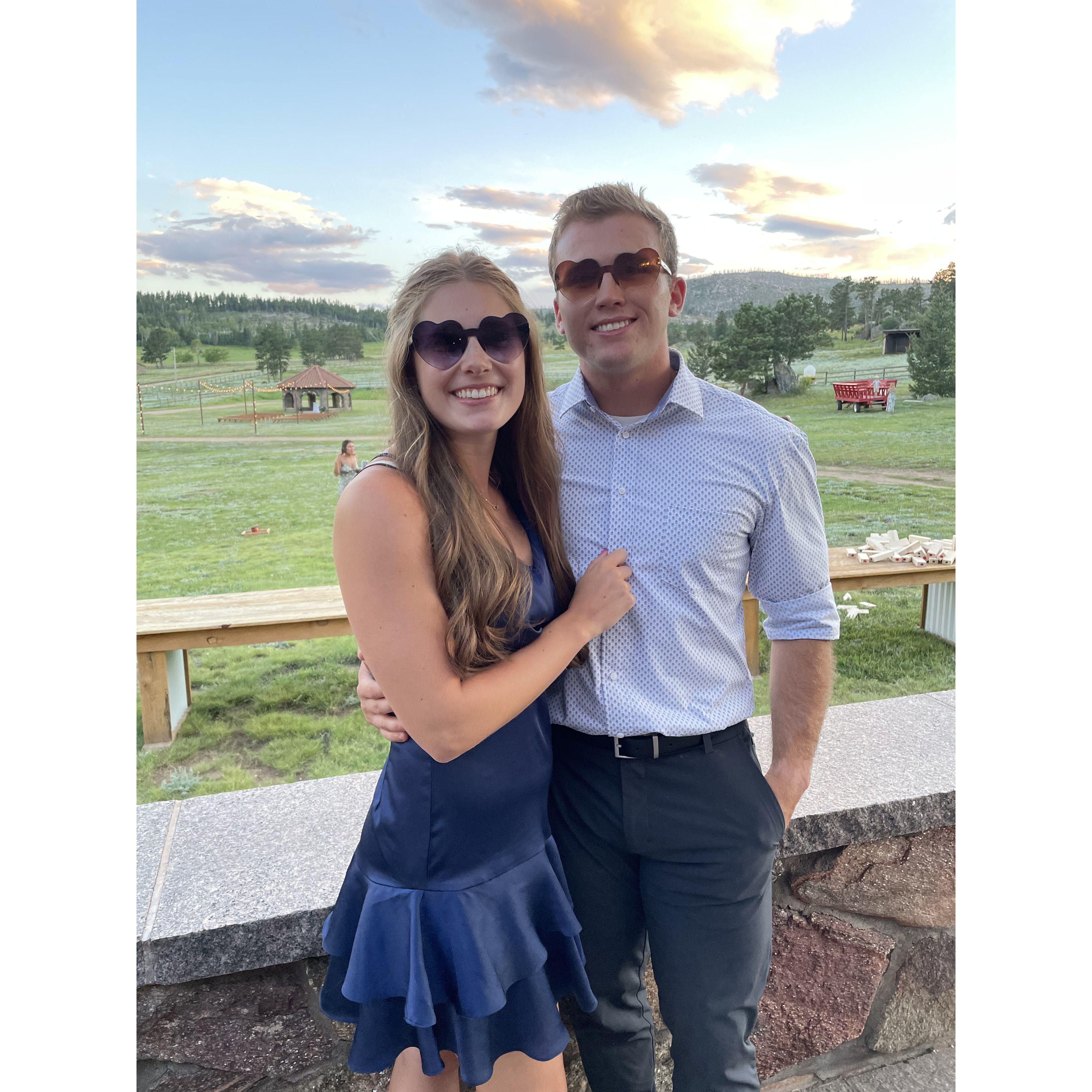 Celebrating Jake and Lexi's wedding!