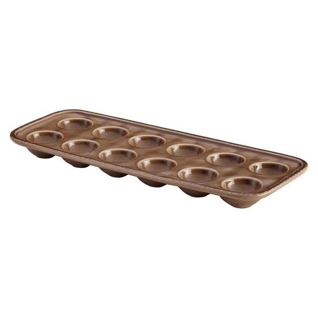 Rachael Ray Cucina Egg Tray - Brown