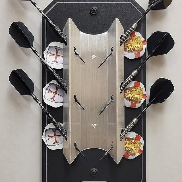ArrowPort Wall-Mounted Dart Holder by Dart-Center | Dart Storage Display Rack Accessory Caddy